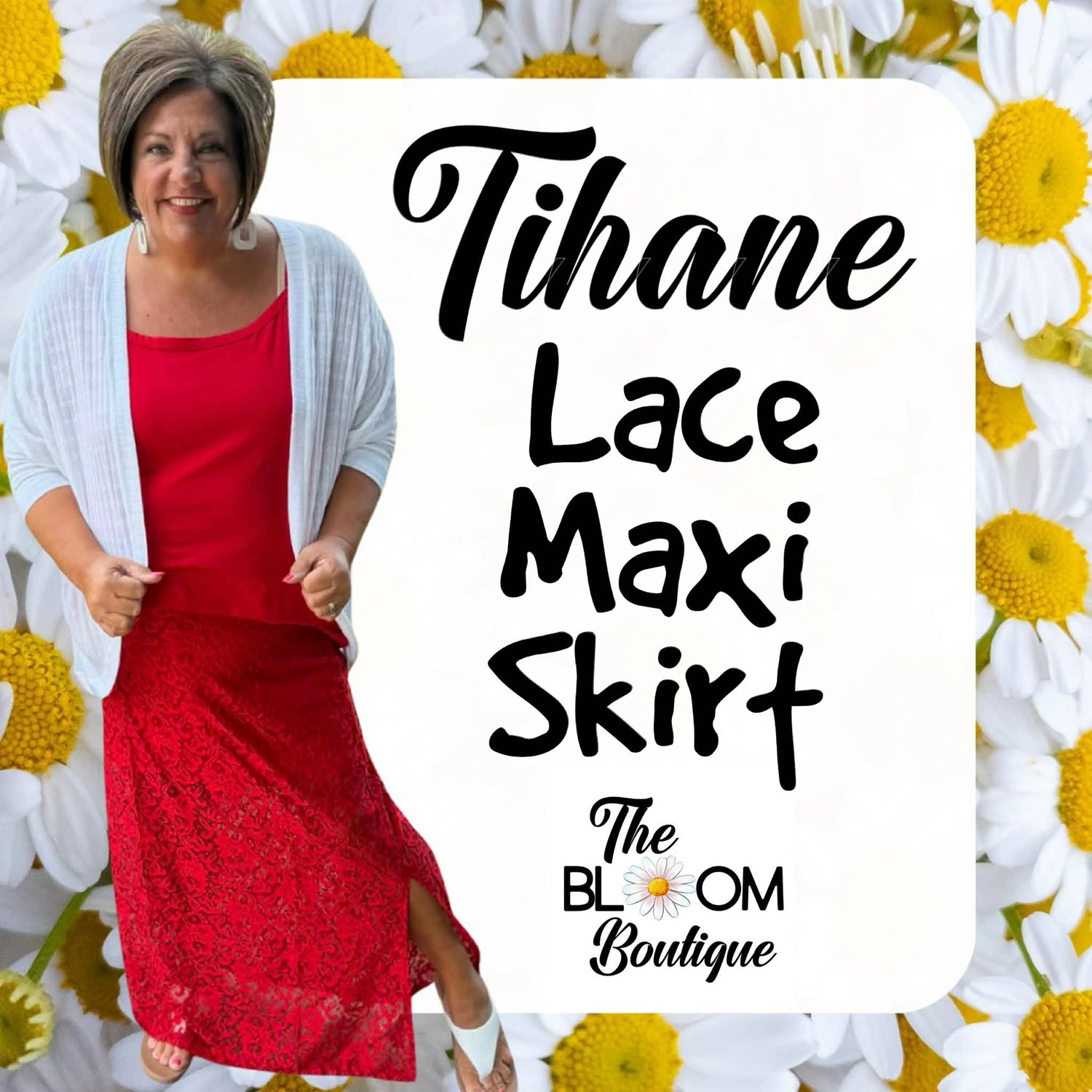 Tihane lace skirt