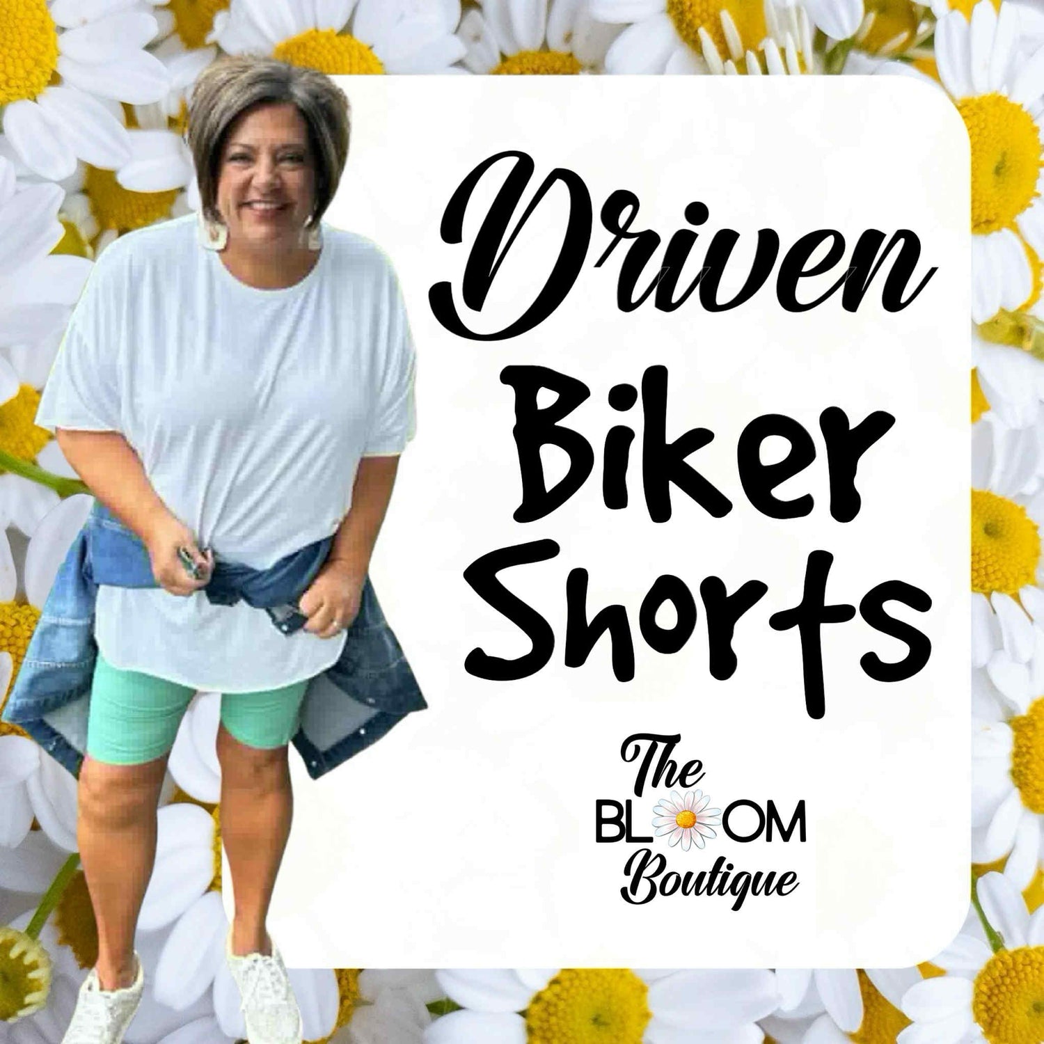 Driven biker shorts