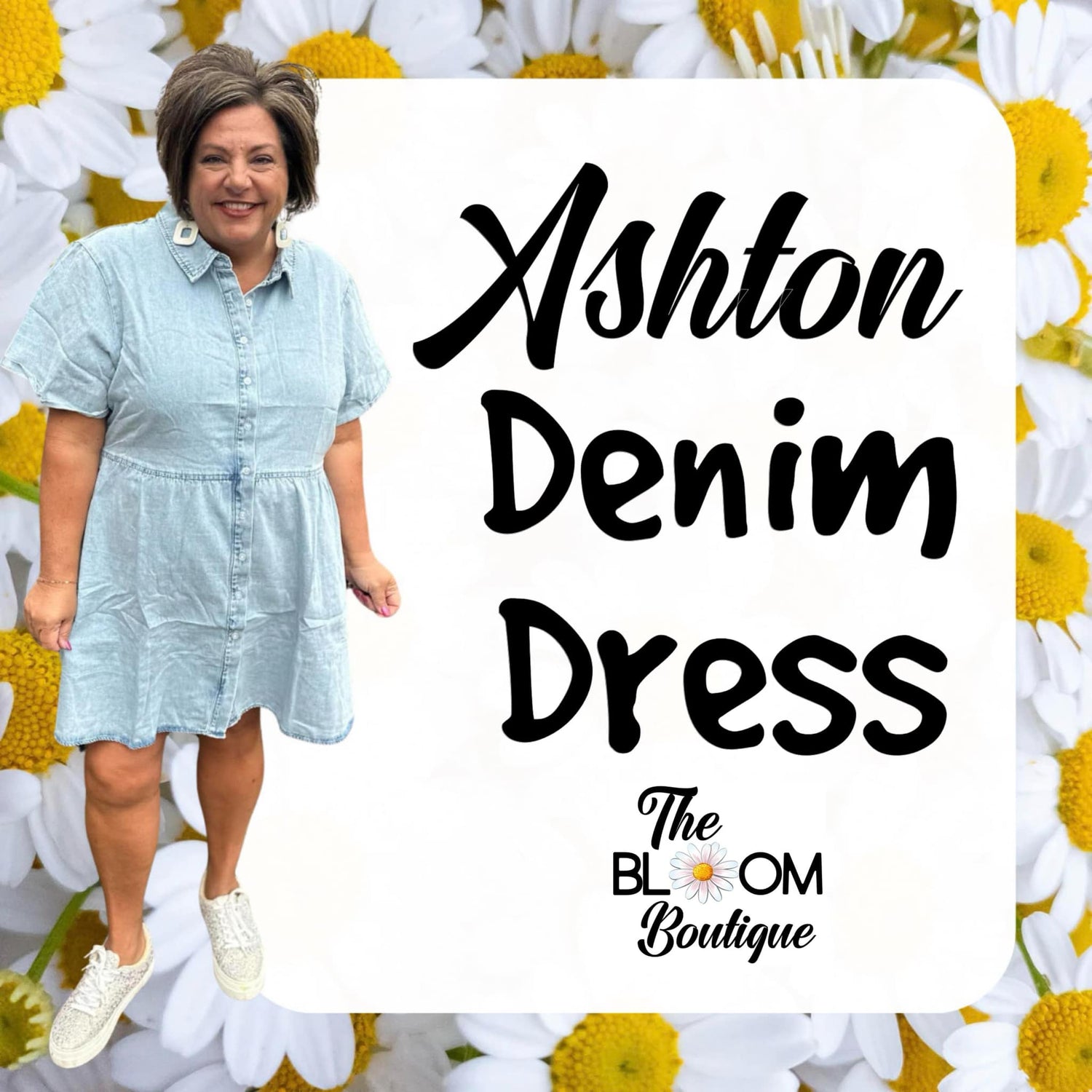 Ashton denim dress