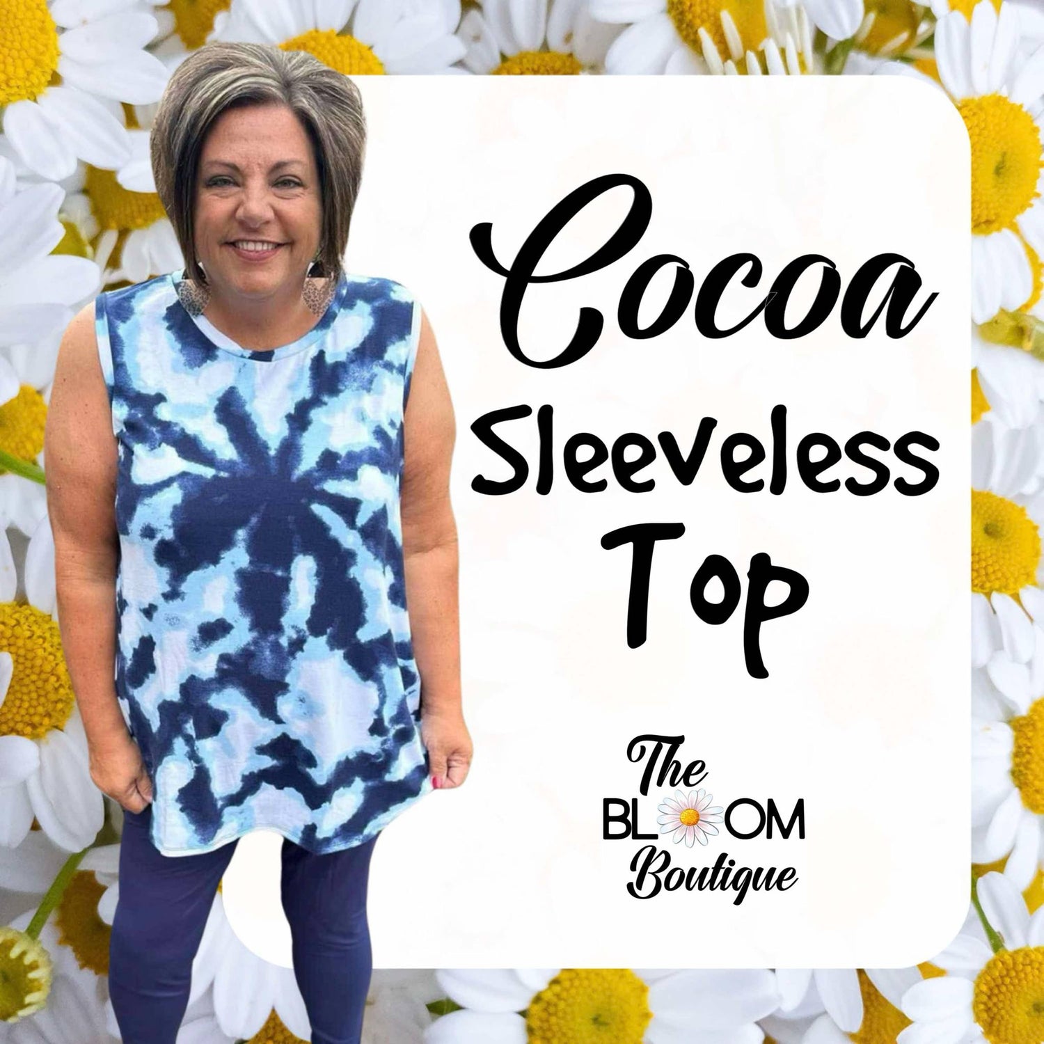 cocoa sleeveless top