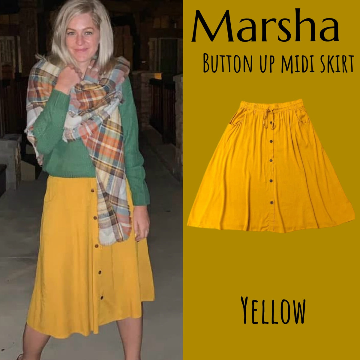Marsha - yellow