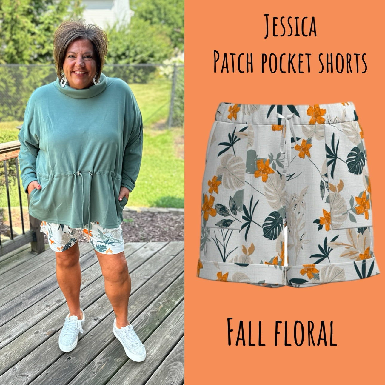 Jessica - white floral