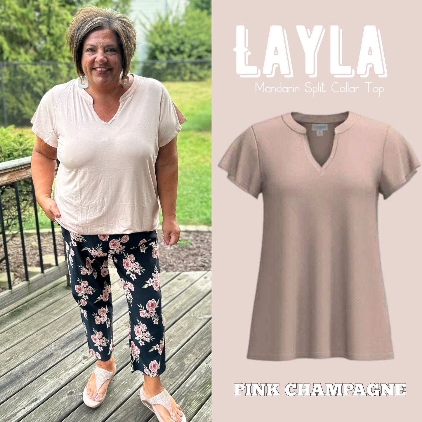 Layla -pink champagne